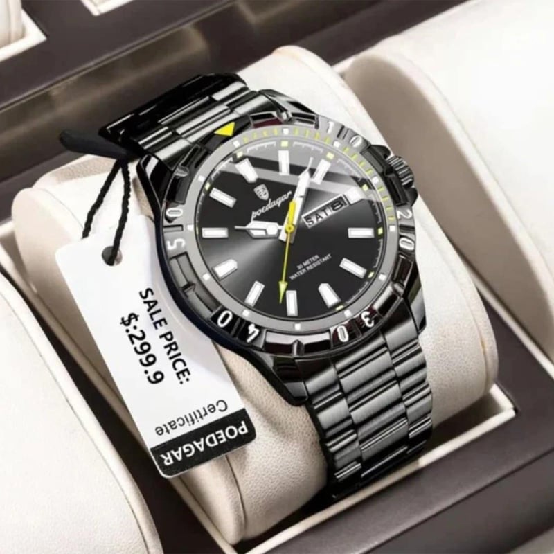 Picture of POEDAGAR 959 Exclusive Luxury Waterproof Stainless Steel Formal Watch