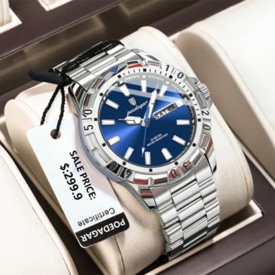 Picture of POEDAGAR 959 Exclusive Luxury Waterproof Stainless Steel Formal Watch
