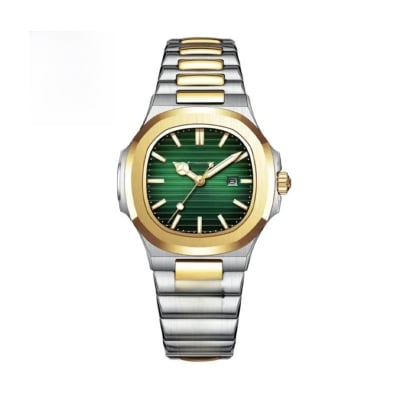 Picture of POEDAGAR 789 Luxury Square Watch for men Waterproof Luminous Date  Stainless Steel Quartz men’s