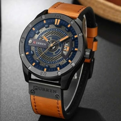 Picture of CURREN Men Military Sports Watches Men's Quartz Date Clock Man Casual Leather Wrist Watch Relogio Masculino