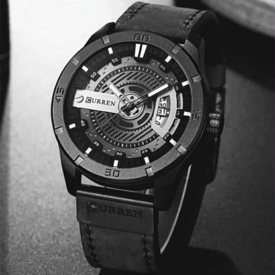 Picture of CURREN Men Military Sports Watches Men's Quartz Date Clock Man Casual Leather Wrist Watch Relogio Masculino