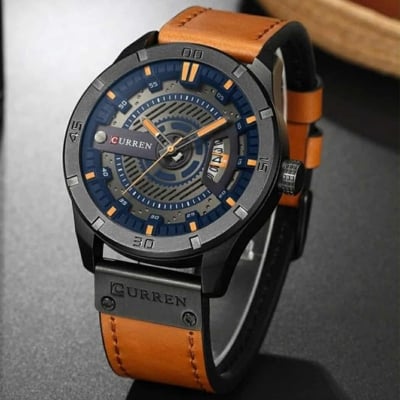 Picture of CURREN Men Military Sports Watches Men's Quartz Date Clock Man Casual Leather Wrist Watch Relogio Masculino
