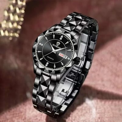 Picture of BINBONG Fashion Women Watches Luxury Ladies Quartz Watch Waterproof Luminous Date Stainless Steel Ladies Watch Girlfriend Gift