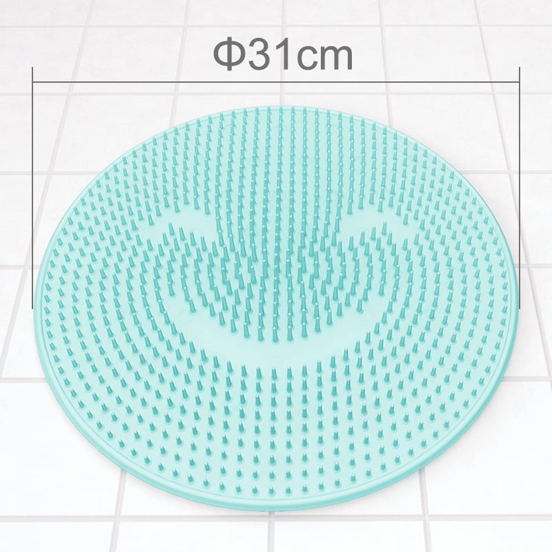 Picture of Foot Massager Shower Silicone Foot Brush Scrubber | Exfoliating Spa Cleaner | Dead Skin Remover & Foot Care Massage Tool - Multicolor