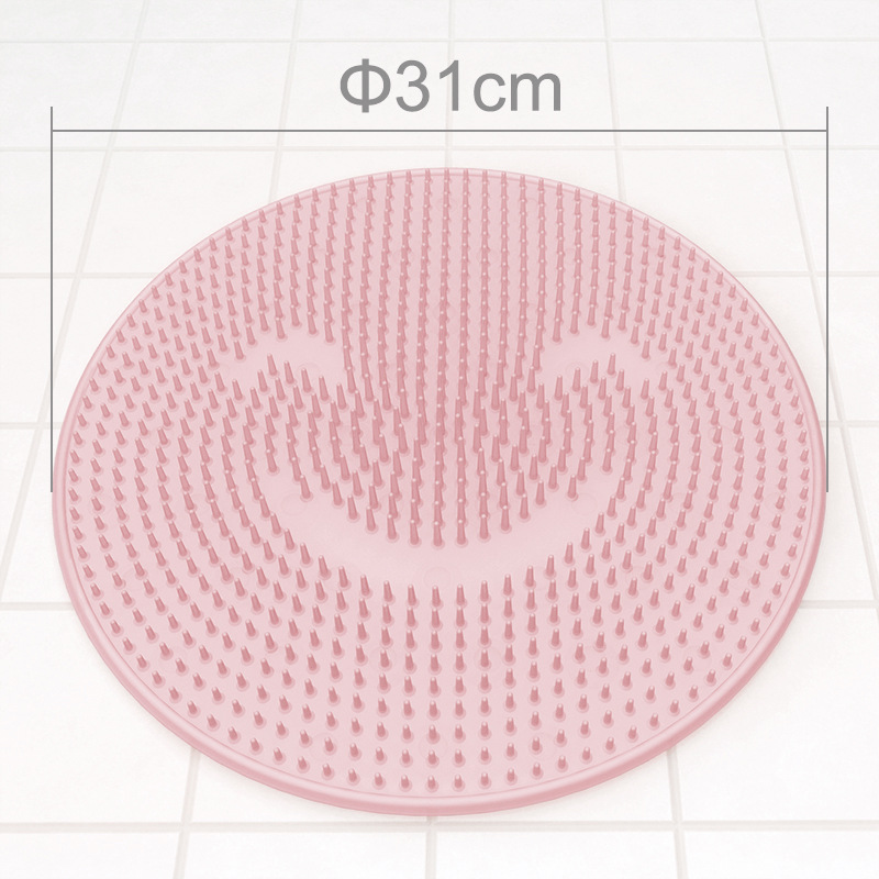 Picture of Foot Massager Shower Silicone Foot Brush Scrubber | Exfoliating Spa Cleaner | Dead Skin Remover & Foot Care Massage Tool - Multicolor
