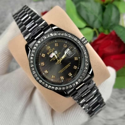 Picture of New stylish & fashionable Stainless Steel Analog Date & Day Watch For Men