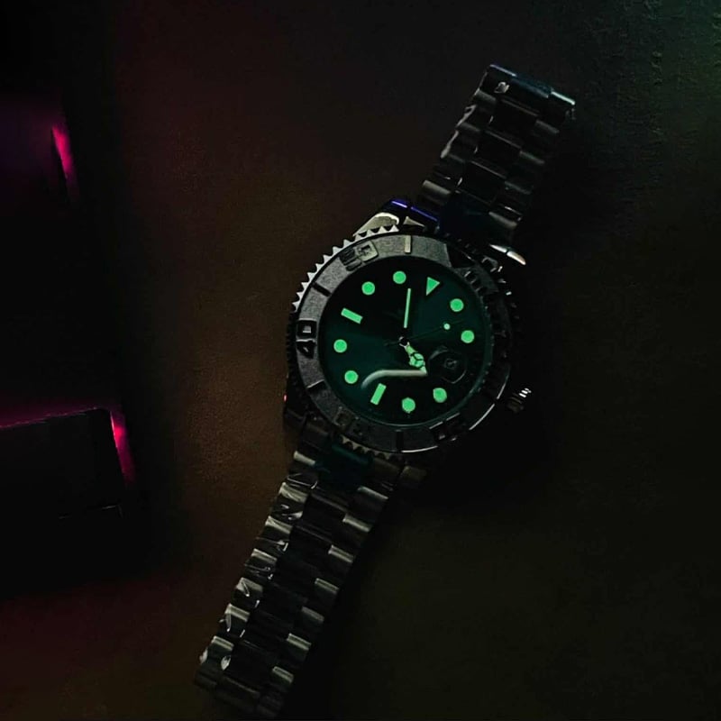 Picture of New Men's Sporty Automatic Dive Watch NH35 Movement 41mm Limited Edition with Sapphire Crystal Luminous Hands 10Bar