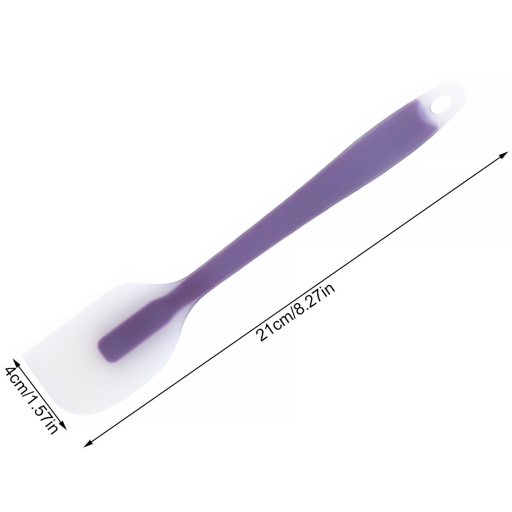 Picture of 28cm Silicone Spatula & Scraper | Food Grade Baking Tool | Heat Resistant Cake Cream Scraper & Kitchen Spatula for Mixing, Baking & Cooking (Multicolor) - Multicolor