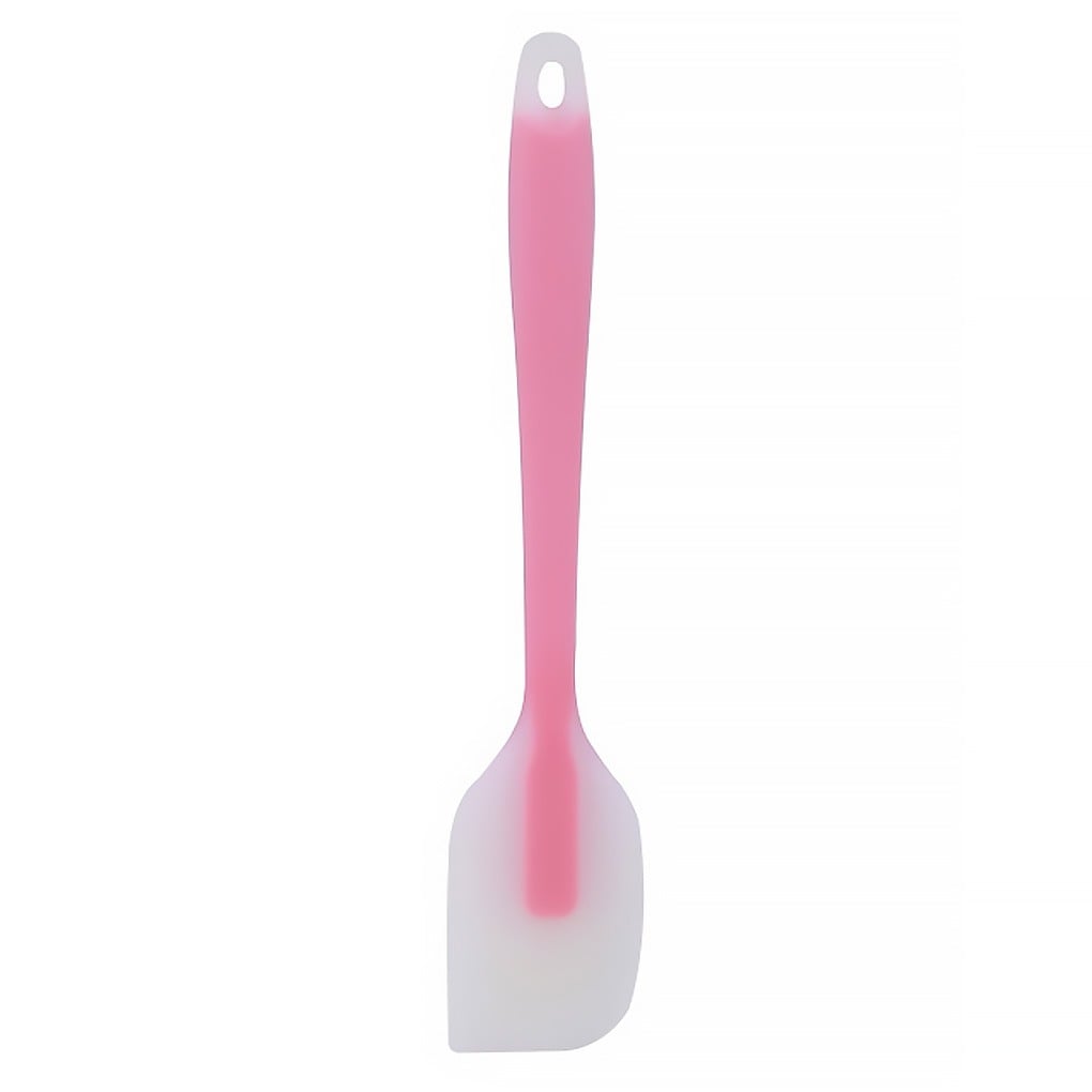 Picture of 28cm Silicone Spatula & Scraper | Food Grade Baking Tool | Heat Resistant Cake Cream Scraper & Kitchen Spatula for Mixing, Baking & Cooking (Multicolor) - Multicolor