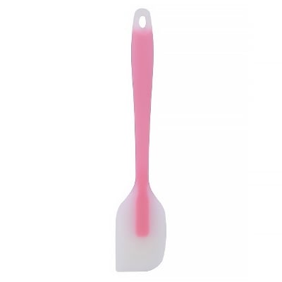Picture of 28cm Silicone Spatula & Scraper | Food Grade Baking Tool | Heat Resistant Cake Cream Scraper & Kitchen Spatula for Mixing, Baking & Cooking (Multicolor) - Multicolor