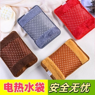 Picture of Electric Hot Water Bag for Pain Relief | Rechargeable Heating Pad for Body, Back, Neck & Menstrual Pain | Portable Warm Water Bag (Multicolor)