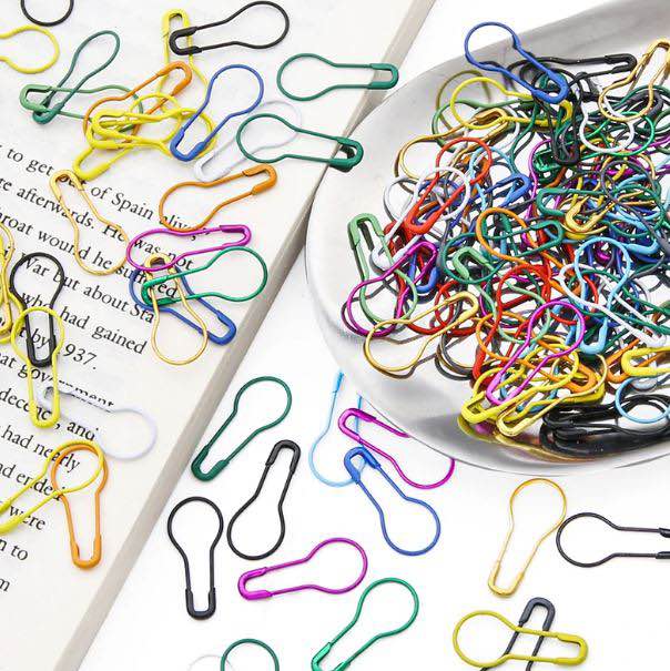Picture of 100 Pcs Multicolor Hijab Pins for Women – Small Size Coilless Metal Safety Pins – Rust Resistant Scarf, Hijab & Clothing Pins - Multicolor