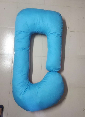 Picture of Full Body Support Pregnancy Pillow For Women Large Size Pillow For Full Body Support Pink