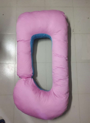 Picture of Full Body Support Pregnancy Pillow For Women Large Size Pillow For Full Body Support Pink
