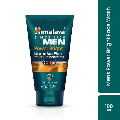 Picture of Himalaya Men Power Bright Licorice Face Wash 100 ml