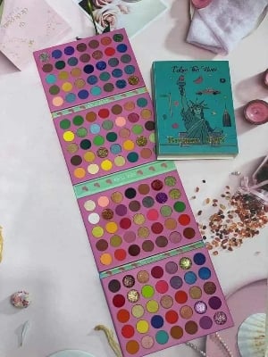 Picture of Bronze Girl 180 Color Eyeshadow Palette & Blush Super Big Eyes Eyeshadow Nude Eyeshadow Colorful Eyeshadow Glitter Eyeshadow Shimmer Eye Shadow