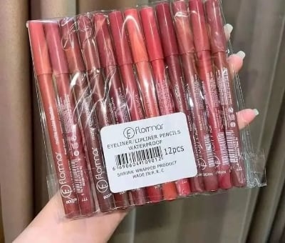 Picture of Flormar 12 Color Matter Lipstick Set Pencil Lipstick Set