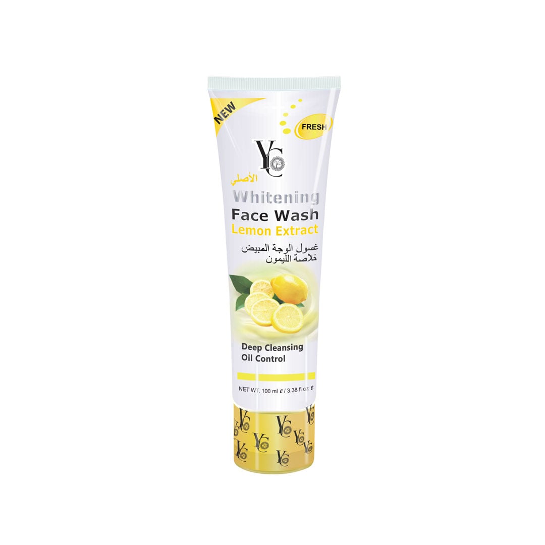 Picture of Original YC Whitening Face Wash Lemon Extract - 100ml - Lemon Yellow