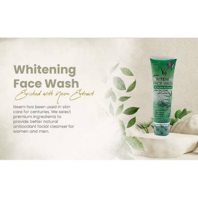 Picture of Original YC Whitening Face Wash Neem Extract - 100ml - Green