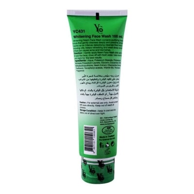 Picture of Original YC Whitening Face Wash Neem Extract - 100ml - Green