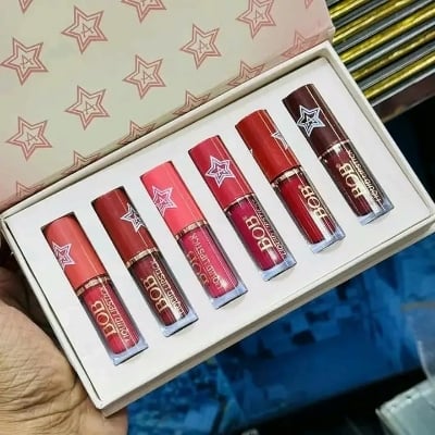 Picture of BOB 6pcs Liquid Matte Mini Lipstick Set - multicolor