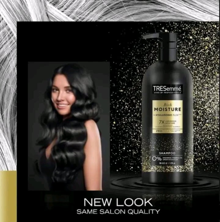 Picture of Tresemme Rich Moisture Shampoo - 828ml - Black
