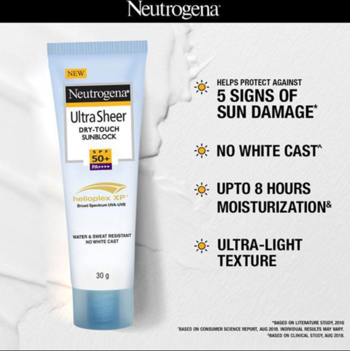 Picture of Neutrogena Ultra Sheer Dry - Touch Sunblock SPF 50+ (118ml) - Beige