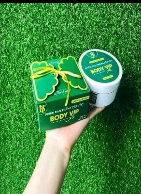 Picture of VIP Emergency Whitening Body Cream - 300gm - Green
