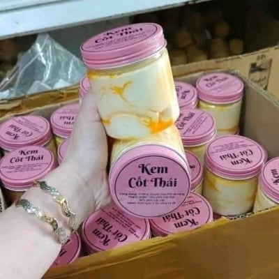 Picture of Kem Cot Thai Emergency Whitening Body Cream - 300gm - Pink