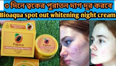 Picture of Bioaqua Papaya Whitening Night Cream