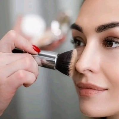 Picture of Kabuki 10Pcs Makeup Brush Set