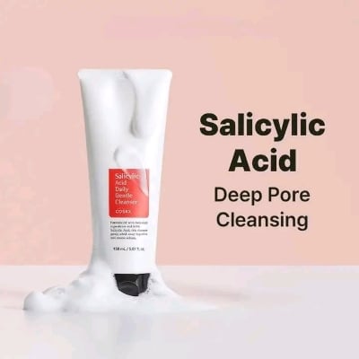 Picture of COSRX Salicylic Acid Daily Gentle Cleanser 150 ml - White