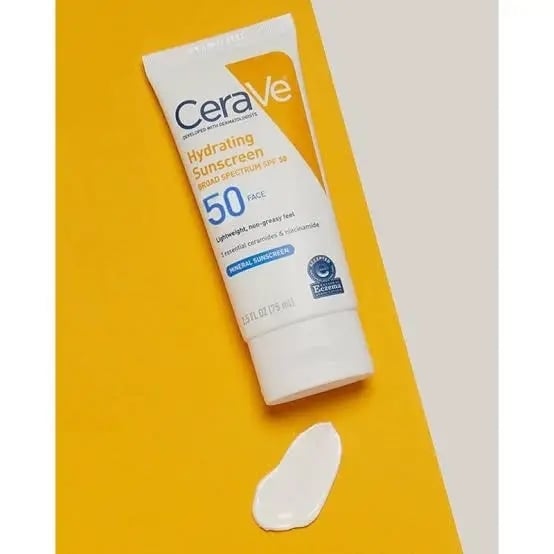 Picture of Cerave Hydrating Mineral Sunscreen SPF 50 Face for Sensitive Skin 75ml