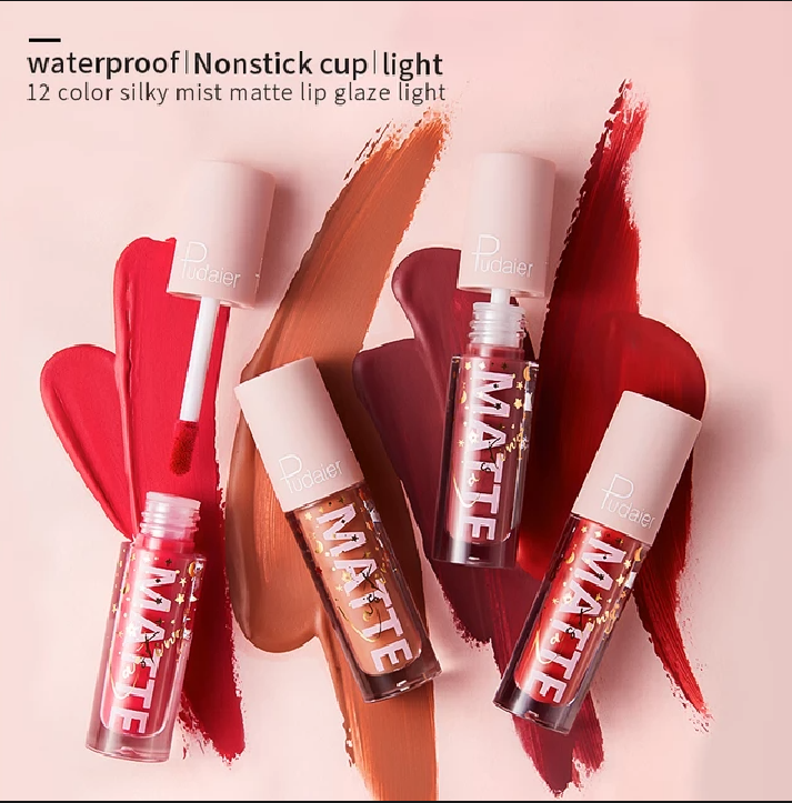 Picture of AIR MATTE LIP COLOR Pudair 12 Colors Matte Lipstick Set - multicolor