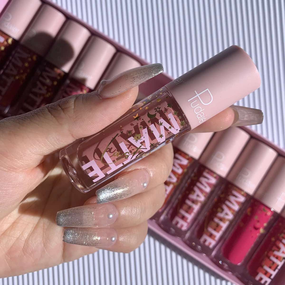 Picture of AIR MATTE LIP COLOR Pudair 12 Colors Matte Lipstick Set - multicolor
