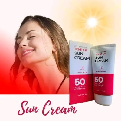 Picture of Collagen Pink Tone-Up Sun Cream SPF 50+ PA+++