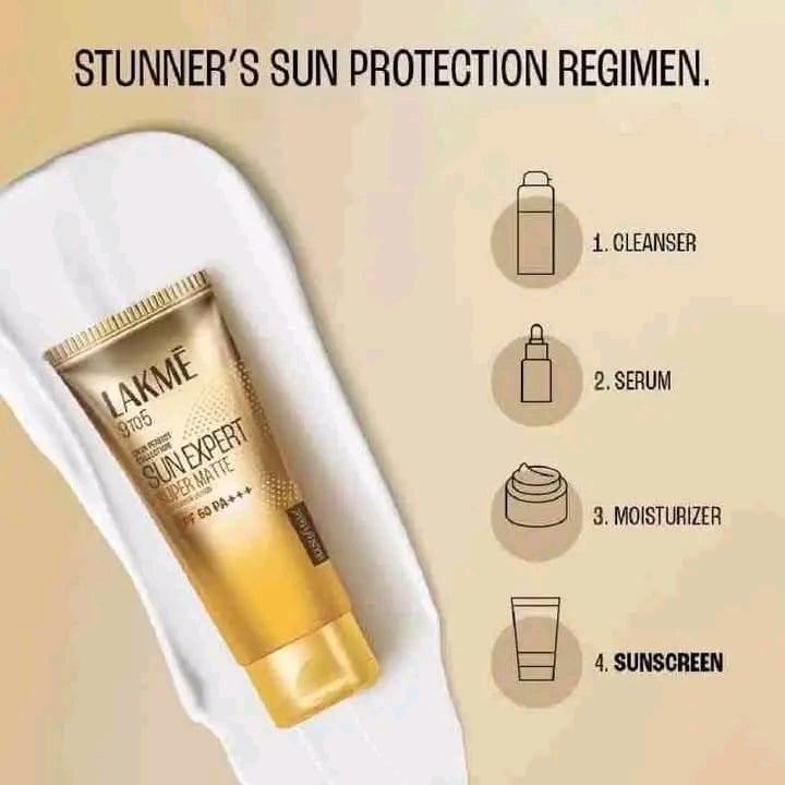 Picture of Lakme Sun Expert SPF 50 PA+++ Super Matte Lotion Sunscreen 100ml