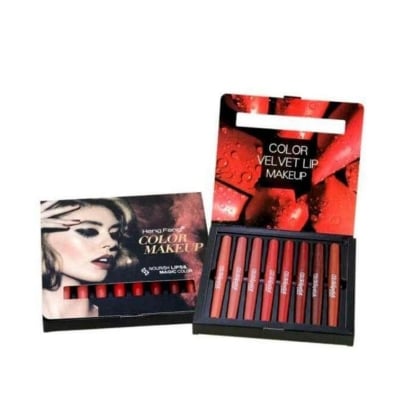 Picture of Hang Fang 2 in 1 Lipstick Set (8pcs) - Multicolor