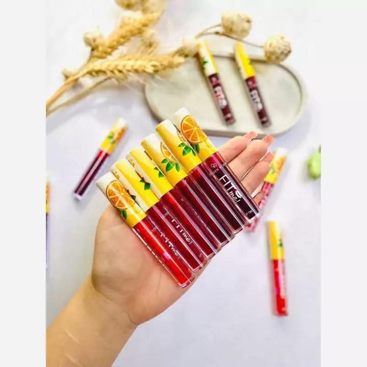 Picture of Fit Me 6Pcs Lip Tint Set Lip Gloss for Soft & Glossy Lips Moisturiser
