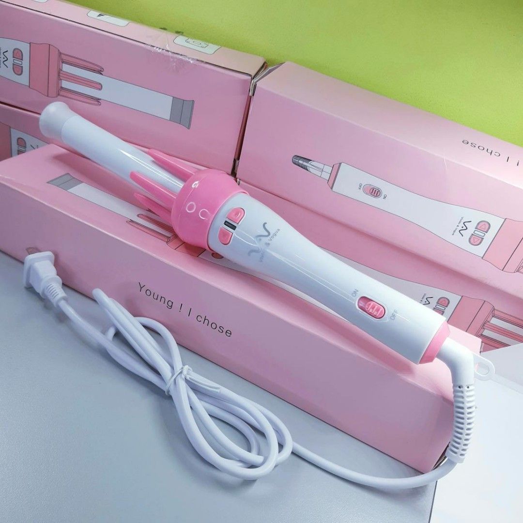 Picture of Vivid & Vogue Automatic Hair Curler Machine - Pink