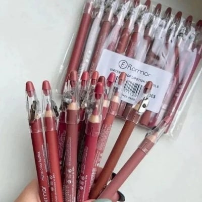 Picture of Flormar 12pcs Matte Pencil Lipstick Set - Multicolor