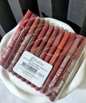 Picture of Flormar 12pcs Matte Pencil Lipstick Set - Multicolor