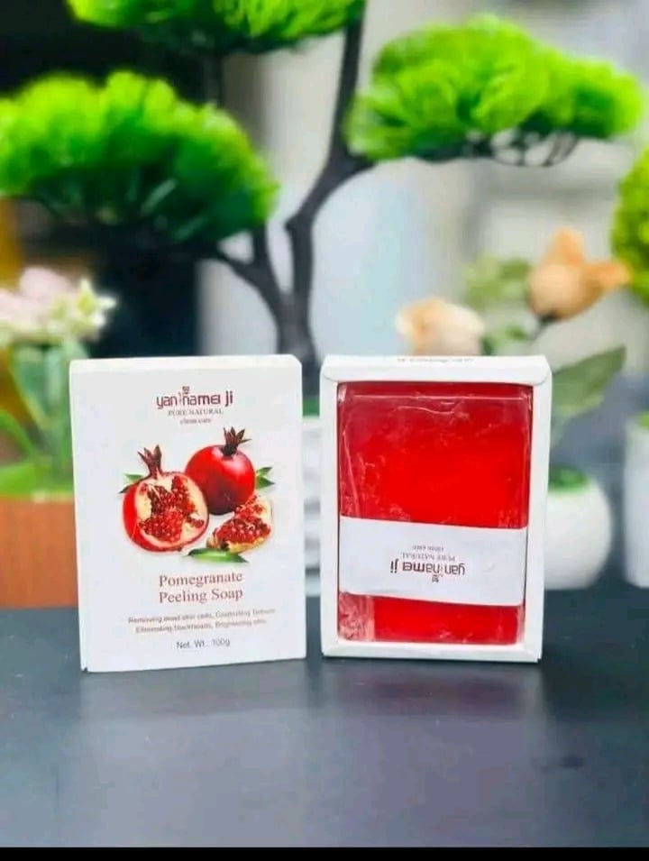 Picture of YANNAMEI JI Pomegranate Peeling Soap - Red