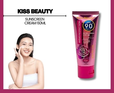 Picture of Kiss Beauty Whitening Tone Up Sunscreen Cream SPF 90 PA+++