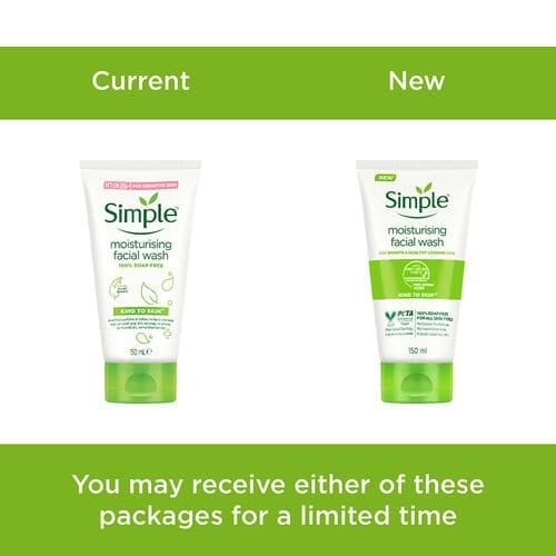 Picture of Simple Face Wash - Simple Kind to Skin Moisturising  Facial Wash 150ml - White