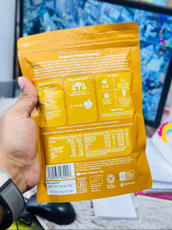 Picture of Naturta Organic Maca Powder - 300gm