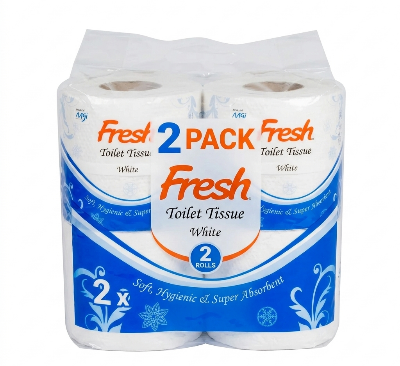 Picture of Fresh Toilet Tissue White 2 PCS