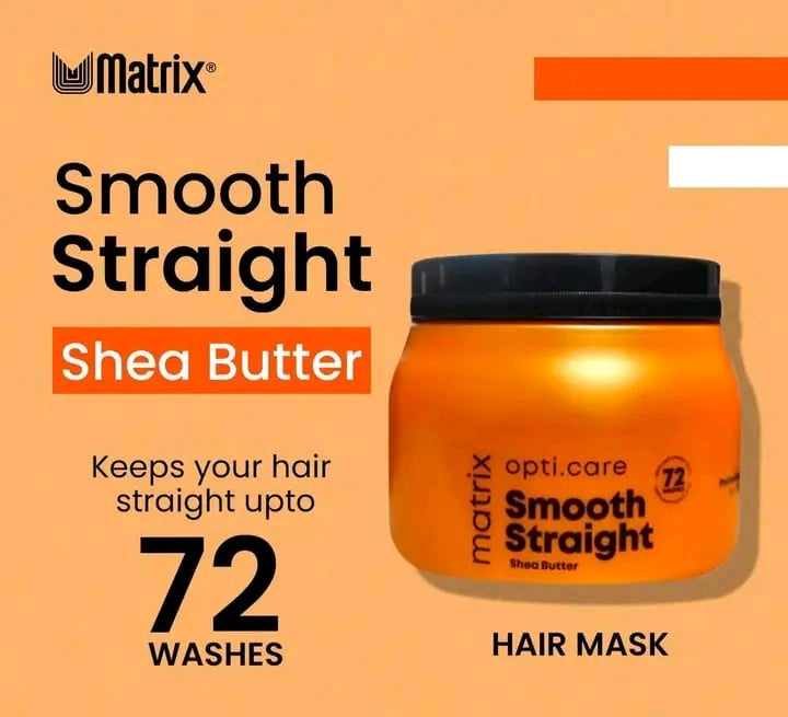 Picture of Matrix Opti Care Smooth Straight Hair Masque With Shea Butter, 490g - Hair Mask