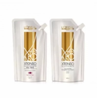Picture of Loreal Professional X Tenso Oil Trio Extra Resistant Hair Straightening Cream+ Neutralizer (400ml+400ml)
