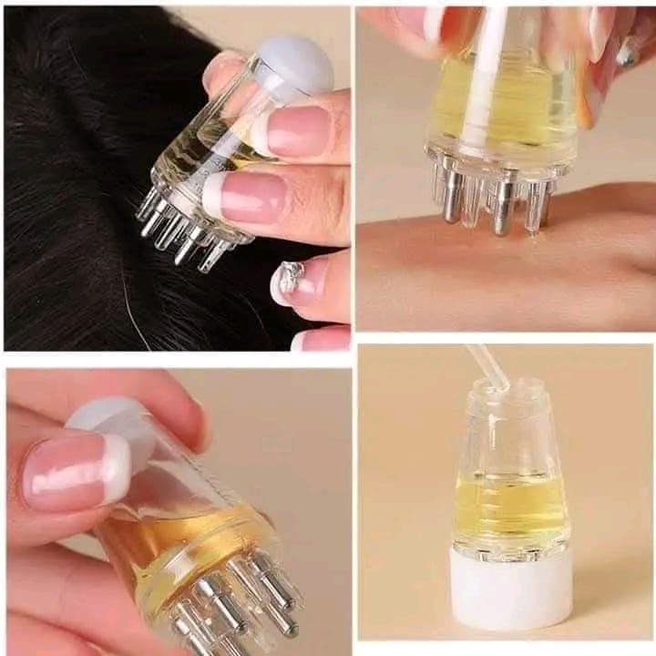 Picture of Hair Oil Applicator & Scalp Massager for Hair Regrowth